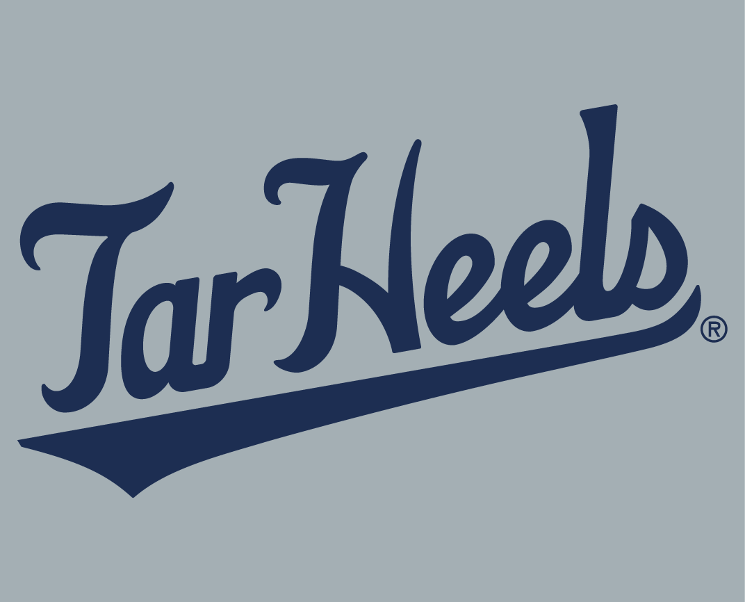 North Carolina Tar Heels 2015-Pres Wordmark Logo v14 diy iron on heat transfer